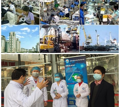 Vừa đẩy mạnh phát triển kinh tế - xã hội, vừa phòng, chống dịch COVID-19