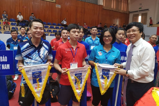 Hơn 200 tay vợt tranh tài tại Giải Bóng bàn Cúp Hội Nhà báo Việt Nam lần thứ XIV năm 2020