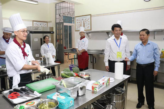 Kỳ thi Kỹ năng nghề quốc gia đã tiệm cận với khu vực và thế giới