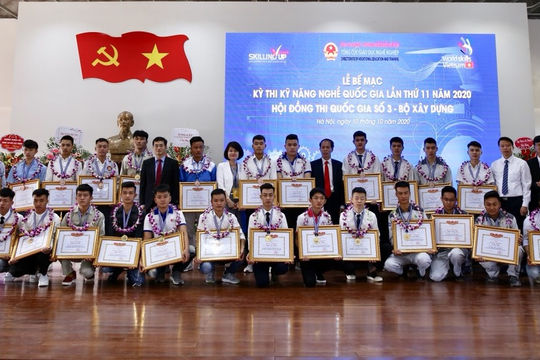 Bế mạc Kỳ thi Kỹ năng nghề quốc gia lần thứ 11 năm 2020