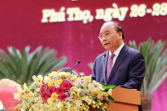 Thủ tướng Nguyễn Xuân Phúc: Đưa Phú Thọ trở thành tỉnh tiên tiến