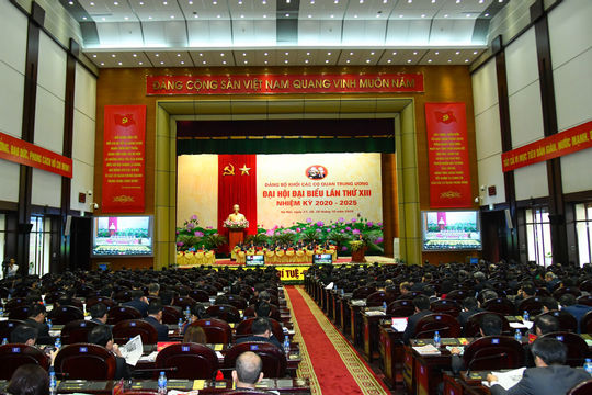 Khai mạc Đại hội đại biểu Đảng bộ Khối các cơ quan Trung ương