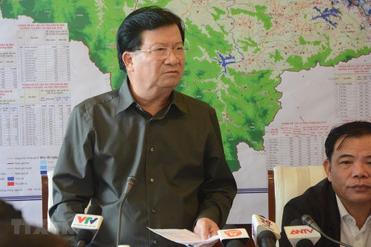 Bão số 9: Phó Thủ tướng nhấn mạnh 'thời gian vàng' để sơ tán người dân