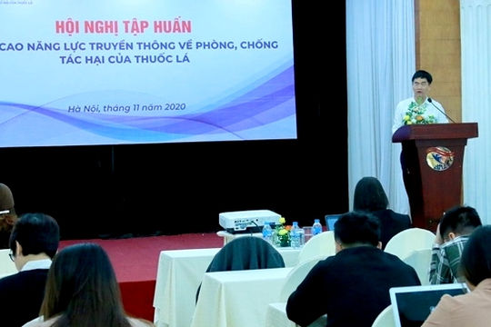 Nâng cao năng lực truyền thông về phòng, chống tác hại của thuốc lá Nâng cao năng lực truyền thông về phòng, chống tác hại của thuốc lá