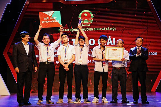 Trường Cao đẳng Lý Tự Trọng giành giải Nhất cuộc thi Startup Kite