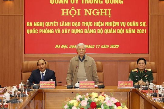 Quân ủy Trung ương thông qua phương hướng nhiệm vụ năm 2021