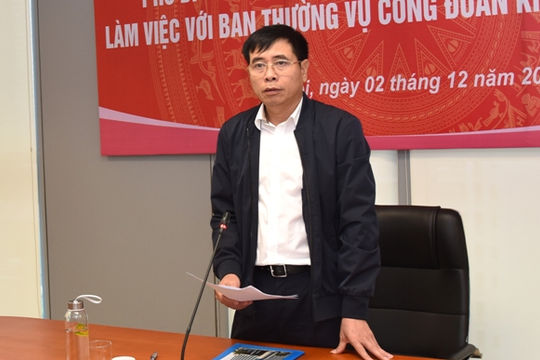 Công đoàn cần phát huy vai trò để song hành cùng chính quyền và tổ chức Đảng