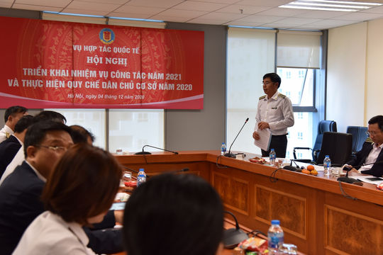 Vụ Hợp tác Quốc tế: khắc phục khó khăn, triển khai nhiệm vụ năm 2020 đạt nhiều kết quả nổi bật