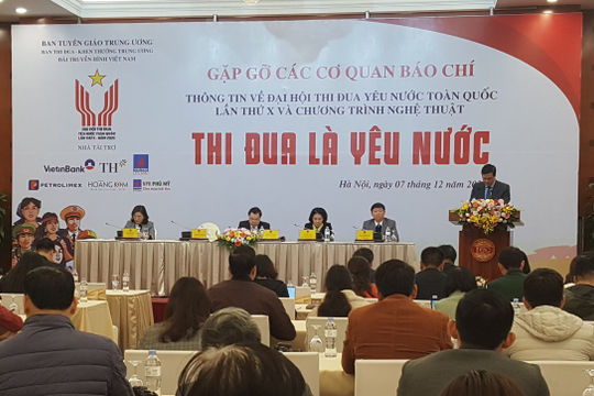 Hơn 2.000 đại biểu dự Đại hội Thi đua yêu nước toàn quốc lần thứ X