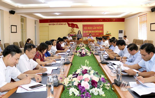 Vĩnh Phúc nâng cao chất lượng công tác tổ chức, xây dựng Đảng