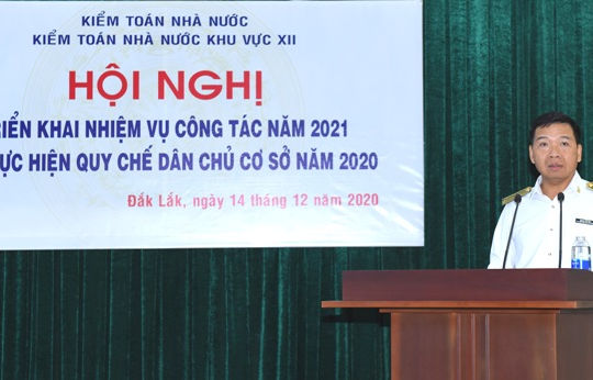 Kiểm toán Nhà nước khu vực XII triển khai nhiệm vụ công tác năm 2021