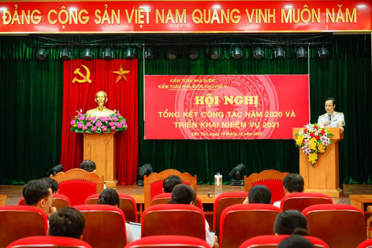 KTNN khu vực V: Nhiều kết quả nổi bật trong thực hiện nhiệm vụ chính trị năm 2020 KTNN khu vực V: Nhiều kết quả nổi bật trong thực hiện nhiệm vụ chính trị năm 2020