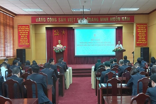 Đoàn kết, quyết tâm phấn đấu hoàn thành xuất sắc nhiệm vụ được giao trong năm 2021