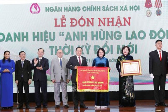 Phó Chủ tịch nước: Tín dụng chính sách có tính nhân văn sâu sắc