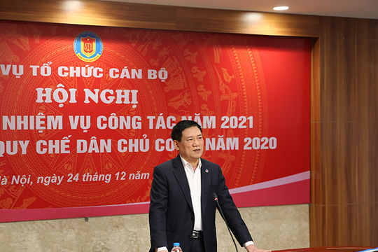 Vụ Tổ chức cán bộ: Phát huy nội lực, thực hiện tốt công tác tham mưu về tổ chức cán bộ Vụ Tổ chức cán bộ: Phát huy nội lực, thực hiện tốt công tác tham mưu về tổ chức cán bộ