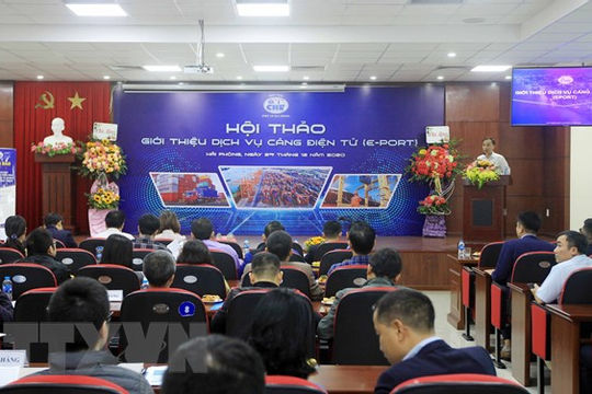 Cảng Hải Phòng sẽ triển khai dịch vụ cảng điện tử từ ngày 1/1/2021 Cảng Hải Phòng sẽ triển khai dịch vụ cảng điện tử từ ngày 1/1/2021