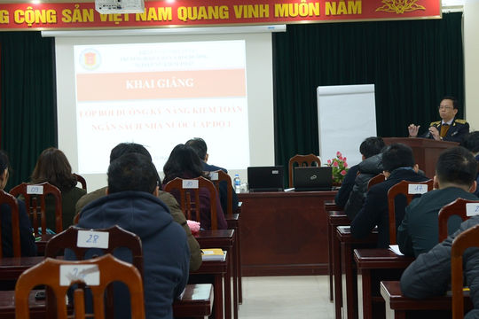 Bồi dưỡng kỹ năng kiểm toán và quản lý lãnh đạo cấp Phòng