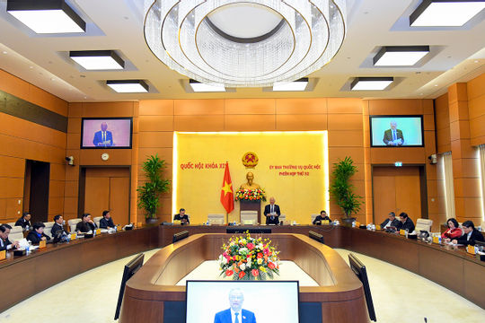 Ủy ban Thường vụ Quốc hội bế mạc Phiên họp thứ 52