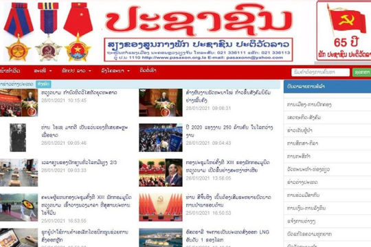 Truyền thông Lào đề cao đường lối xây dựng CNXH của Việt Nam Truyền thông Lào đề cao đường lối xây dựng CNXH của Việt Nam