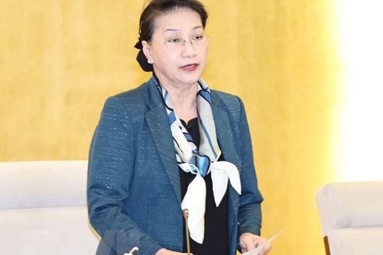 Chủ tịch Quốc hội chủ trì Phiên họp thứ ba Hội đồng Bầu cử quốc gia