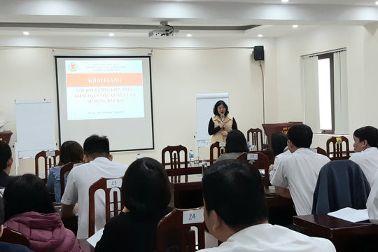 Bồi dưỡng kiến thức kiểm toán việc quản lý và sử dụng đất đai