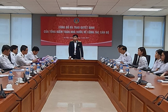 Ông Nguyễn Quán Hải được bổ nhiệm làm Phó Vụ trưởng Vụ Hợp tác quốc tế Kiểm toán Nhà nước