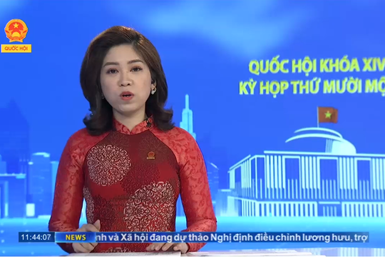 Tổng Kiểm toán Nhà nước Hồ Đức Phớc trình bày báo cáo công tác nhiệm kỳ 2016-2021 của Kiểm toán Nhà nước