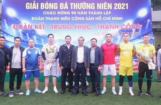 Đoàn Thanh niên Kiểm toán Nhà nước giành giải Nhì tại Giải bóng đá thường niên 2021
