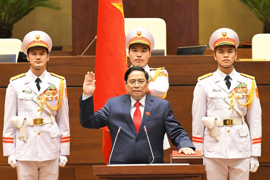 Thủ tướng Phạm Minh Chính tuyên thệ nhậm chức
