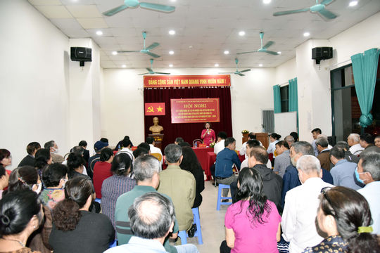 Cử tri nơi cư trú tín nhiệm giới thiệu ông Lê Minh Nam ứng cử đại biểu Quốc hội Khóa XV