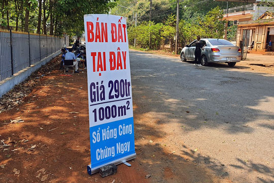 Ngăn chặn và xử lý tình trạng sốt đất ảo