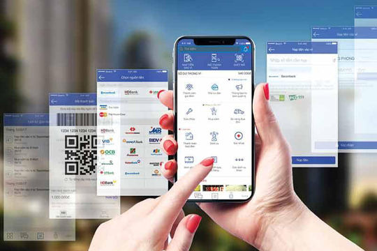 Thanh toán không dùng tiền mặt tiếp tục tăng trưởng cao