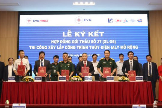 6.398 tỷ đồng đầu tư Dự án Nhà máy thủy điện Ialy mở rộng