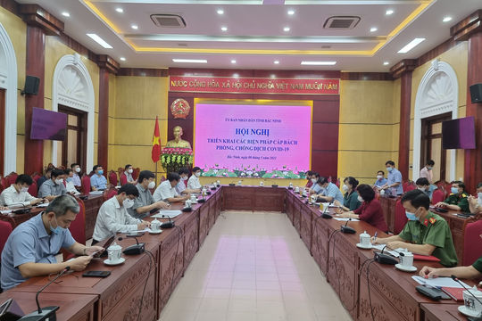 Bắc Ninh cần quyết liệt, dốc toàn lực, cùng ngành Y tế dập dịch