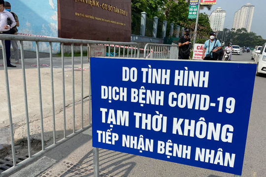 Rà soát, xét nghiệm tất cả những người đến điều trị, thăm khám tại Bệnh viện K từ ngày 22/4