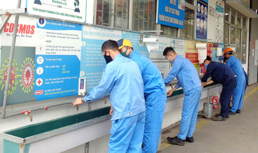 Tăng cường phòng, chống dịch Covid-19 tại các cơ sở sản xuất kinh doanh, khu công nghiệp