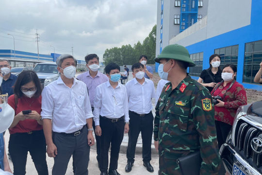 Bắc Giang quyết liệt ngăn chặn tốc độ lây lan của dịch bệnh Covid-19