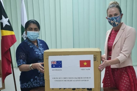 Việt Nam và Australia chung tay hỗ trợ Đông Timo phòng chống dịch Covid-19