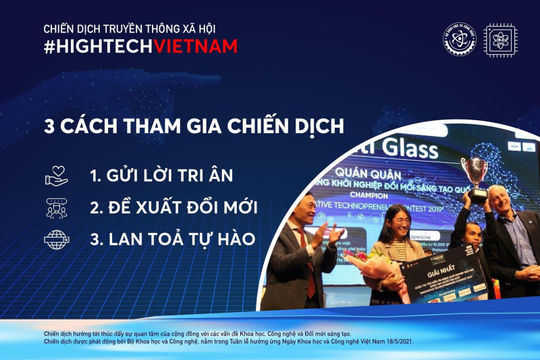 Phát động Chiến dịch truyền thông xã hội Hightech Vietnam