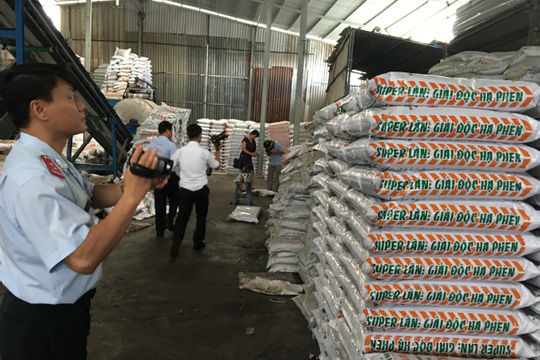 Tăng cường các giải pháp ngăn chặn phân bón, thuốc bảo vệ thực vật giả, kém chất lượng