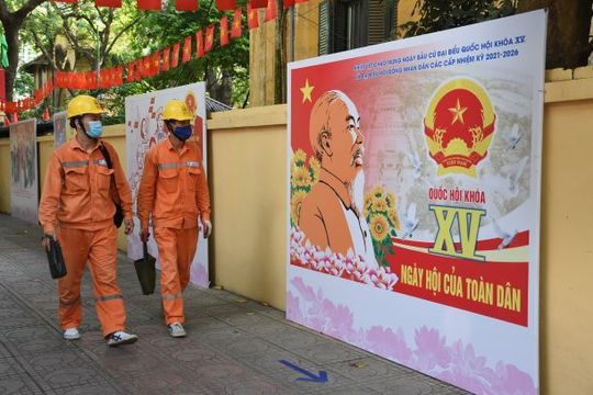 EVN cung cấp điện an toàn, ổn định phục vụ cuộc bầu cử