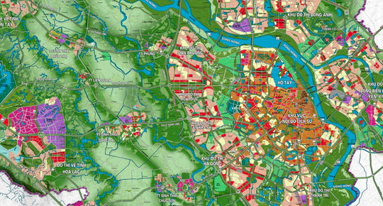 Lập điều chỉnh tổng thể Quy hoạch chung xây dựng Thủ đô Hà Nội Lập điều chỉnh tổng thể Quy hoạch chung xây dựng Thủ đô Hà Nội