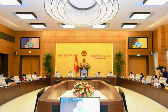 Khai mạc Phiên họp thứ 56 của Ủy ban Thường vụ Quốc hội