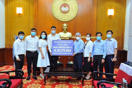 Phát động đợt cao điểm quyên góp ủng hộ phòng, chống Covid-19