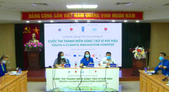 Phát động cuộc thi thanh niên sáng tạo vì khí hậu