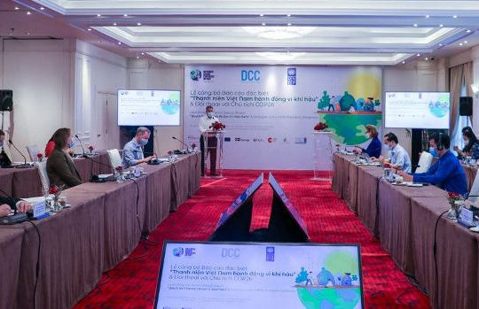 Công bố Báo cáo đặc biệt Thanh niên Việt Nam hành động vì khí hậu