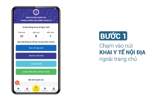 Hà Nội mở rộng đối tượng khai báo y tế điện tử