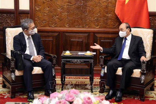 Chủ tịch nước Nguyễn Xuân Phúc đề nghị Nhật Bản khuyến khích doanh nghiệp Nhật đầu tư vào Việt Nam