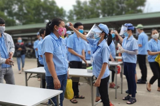 Hướng dẫn xử lý khi có trường hợp mắc Covid-19 tại cơ sở sản xuất, khu công nghiệp