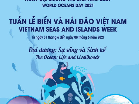 Tổ chức các hoạt động hưởng ứng Tuần lễ Biển và Hải đảo Việt Nam, ngày Đại dương thế giới năm 2021